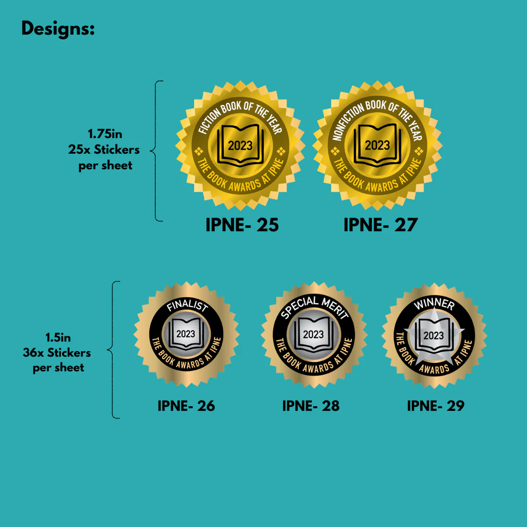 2023 IPNE Book Award Stickers - Image 2