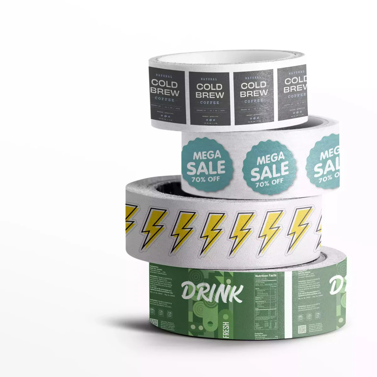 250x 3in Custom Label Rolls | $50 - Image 4