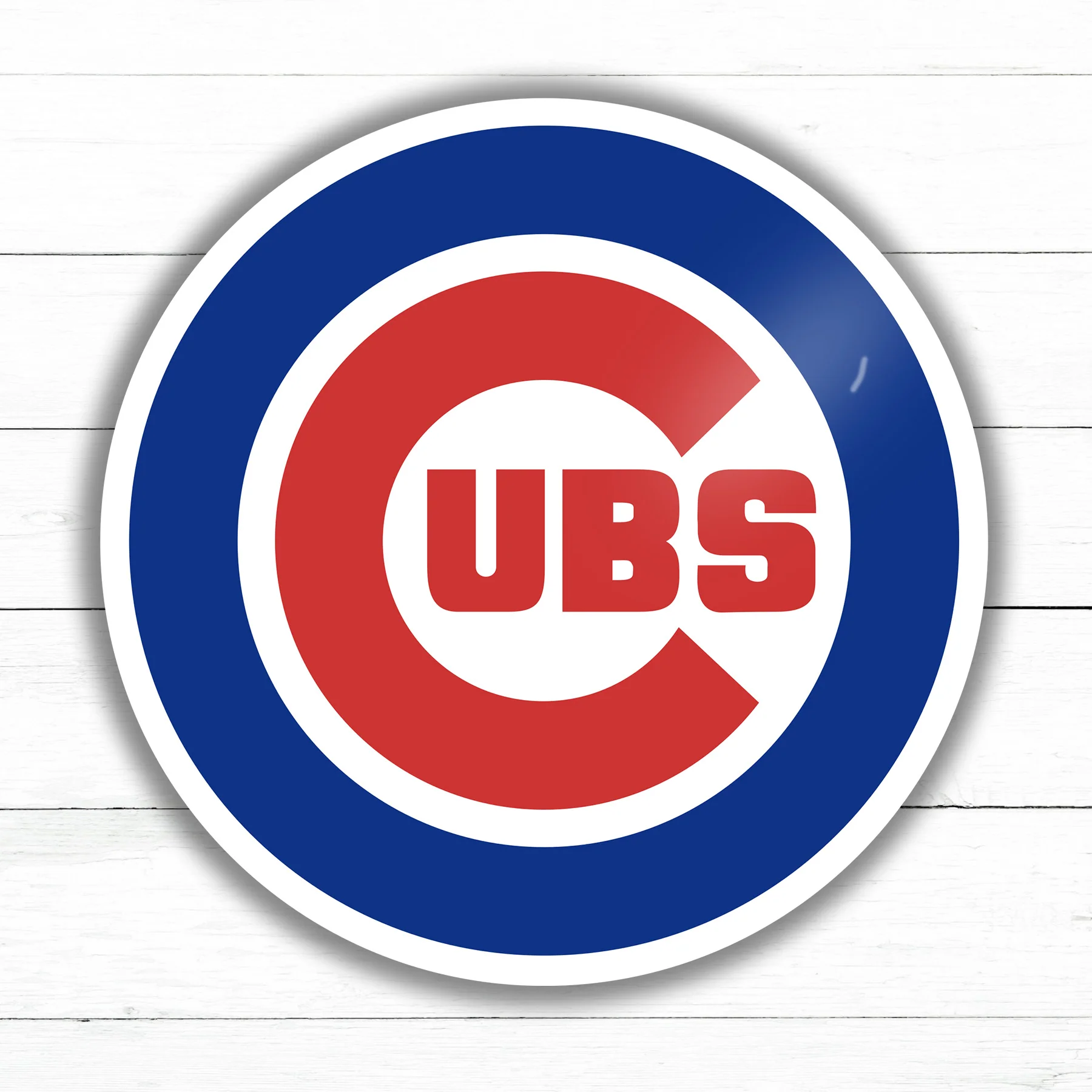 Chicago Cubs Sticker | Waterproof Vinyl Decal | 3in