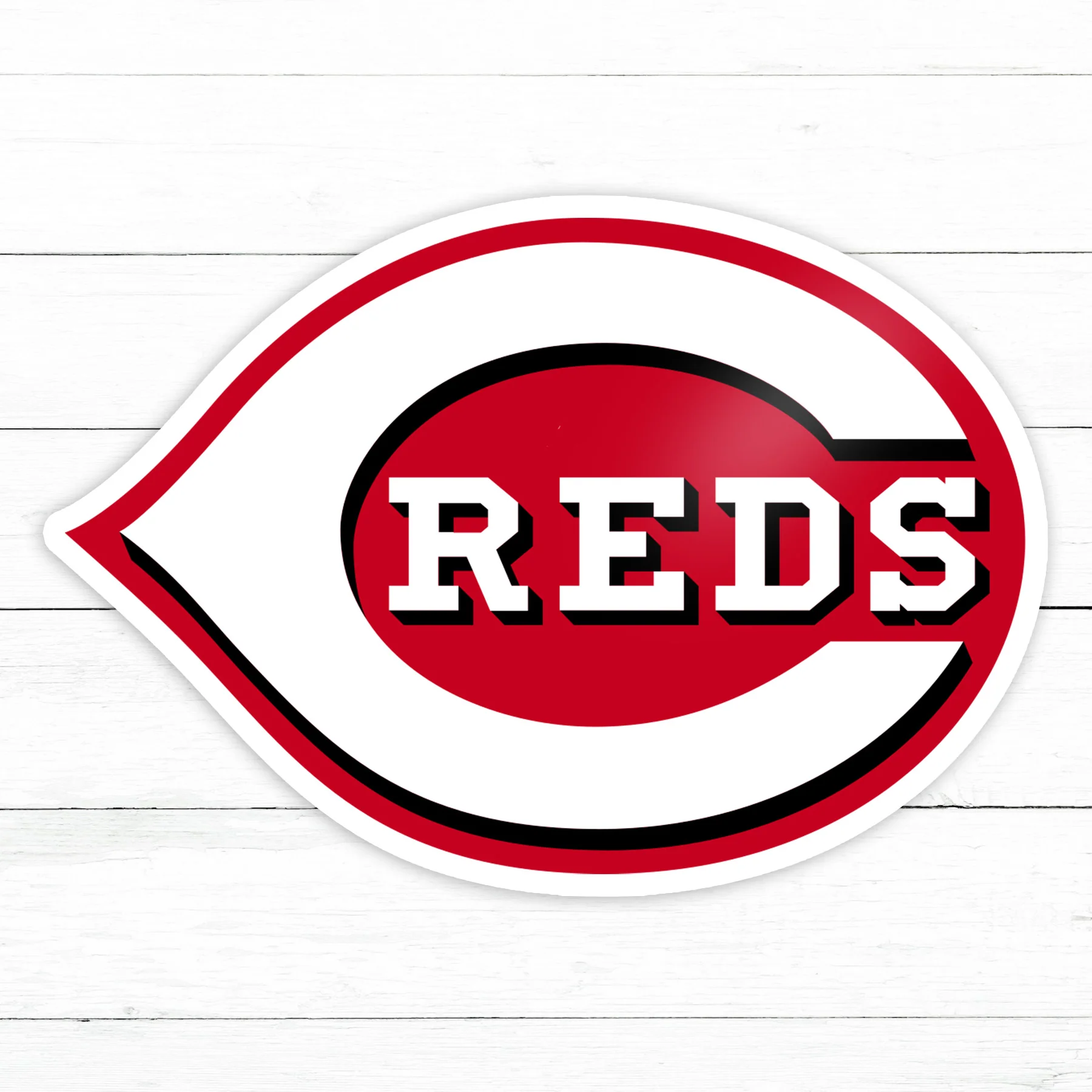 Cincinnati Reds Sticker | Waterproof Vinyl Decal | 3in