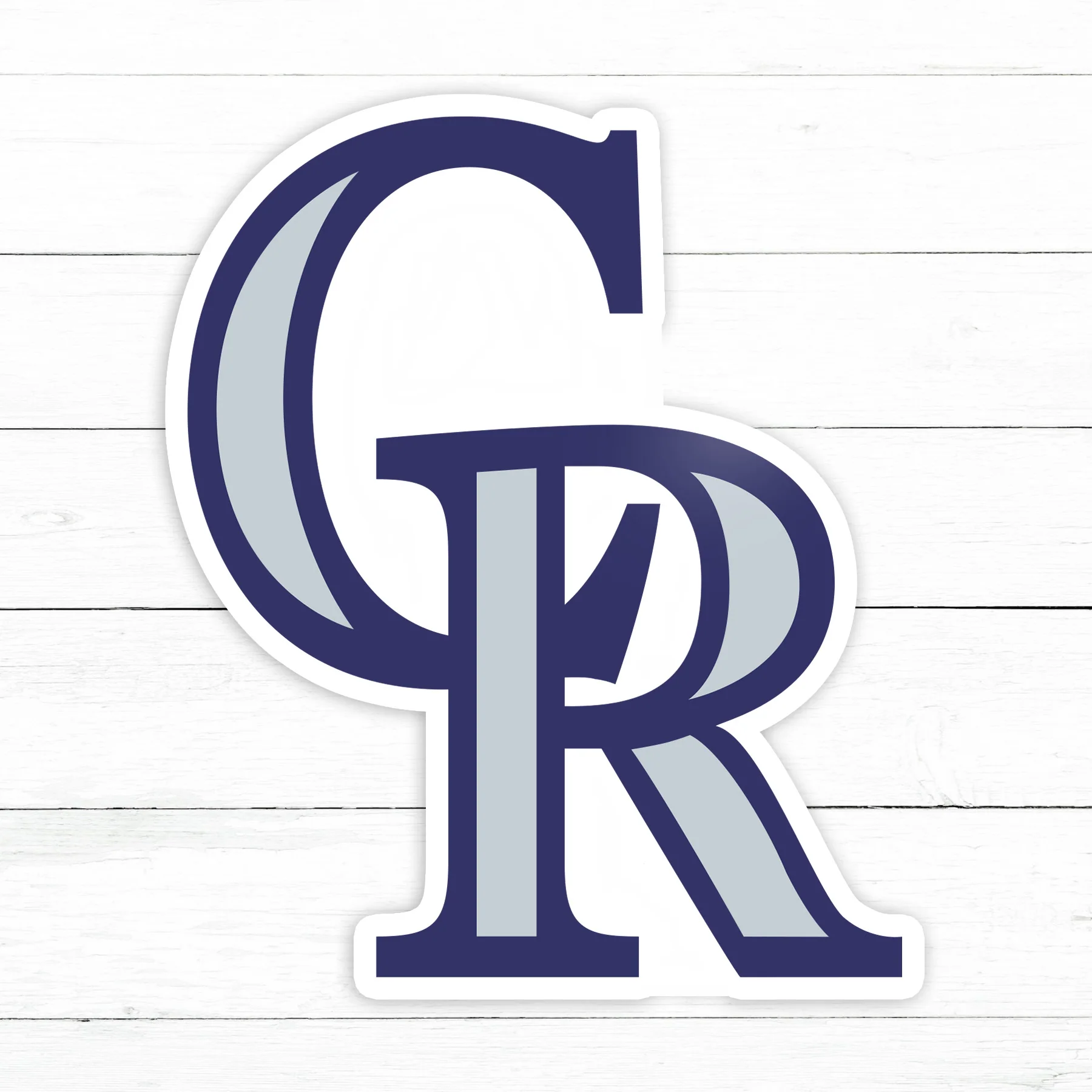 Colorado Rockies Sticker | Waterproof Vinyl Decal | 3in
