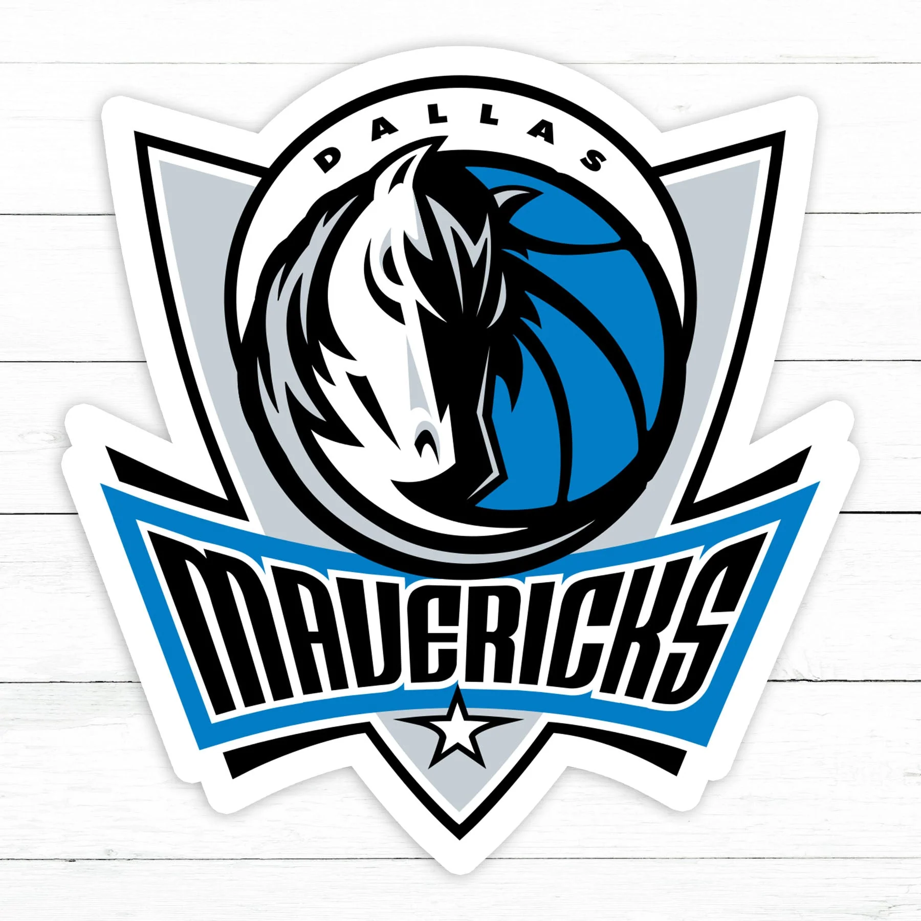 Dallas Mavericks | Waterproof Vinyl Decal | 3in