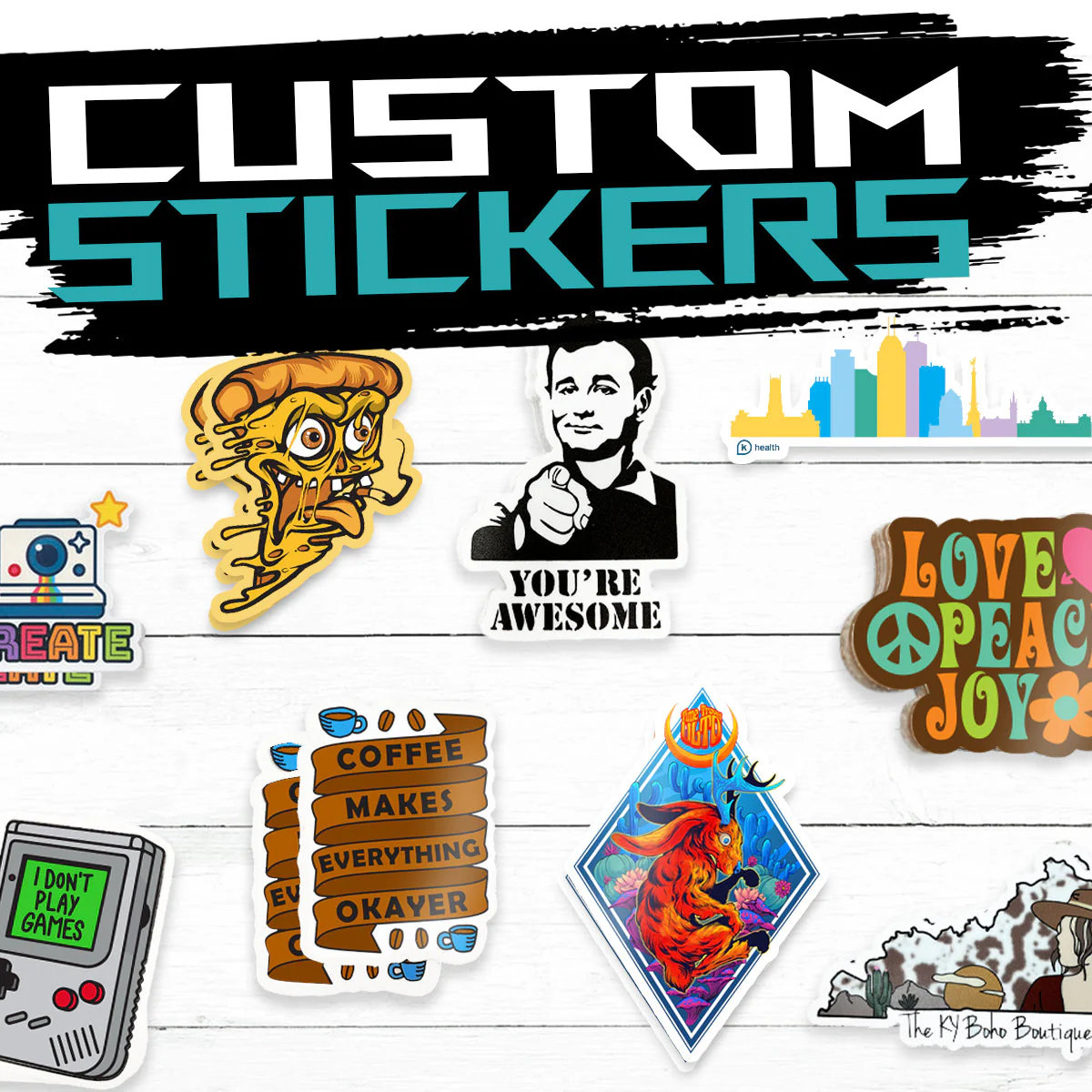 Die Cut Stickers - Image 2