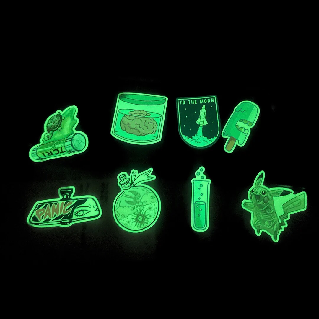 Custom Glow in the Dark Stickers - Image 3