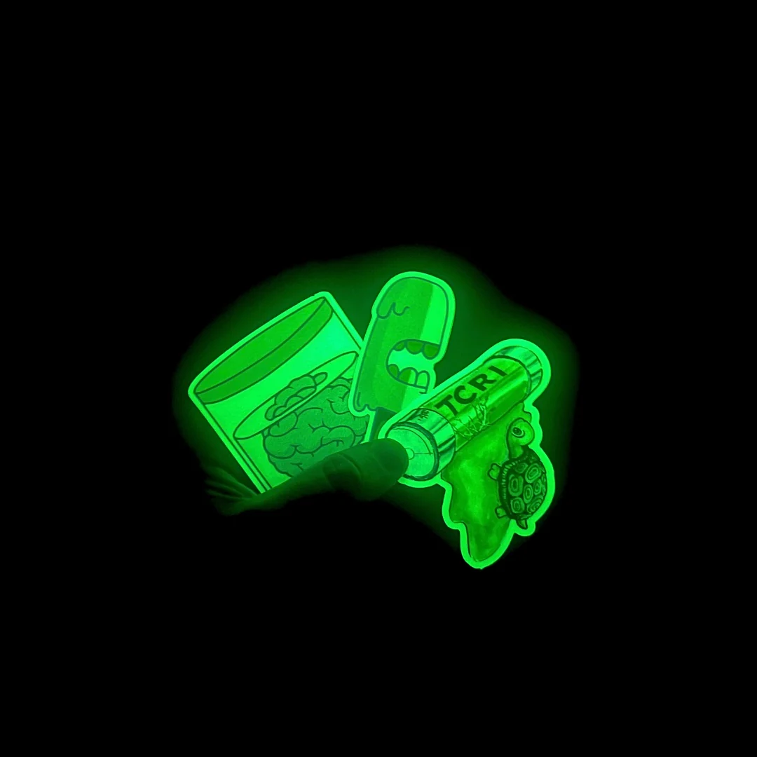 Custom Glow in the Dark Stickers - Image 6