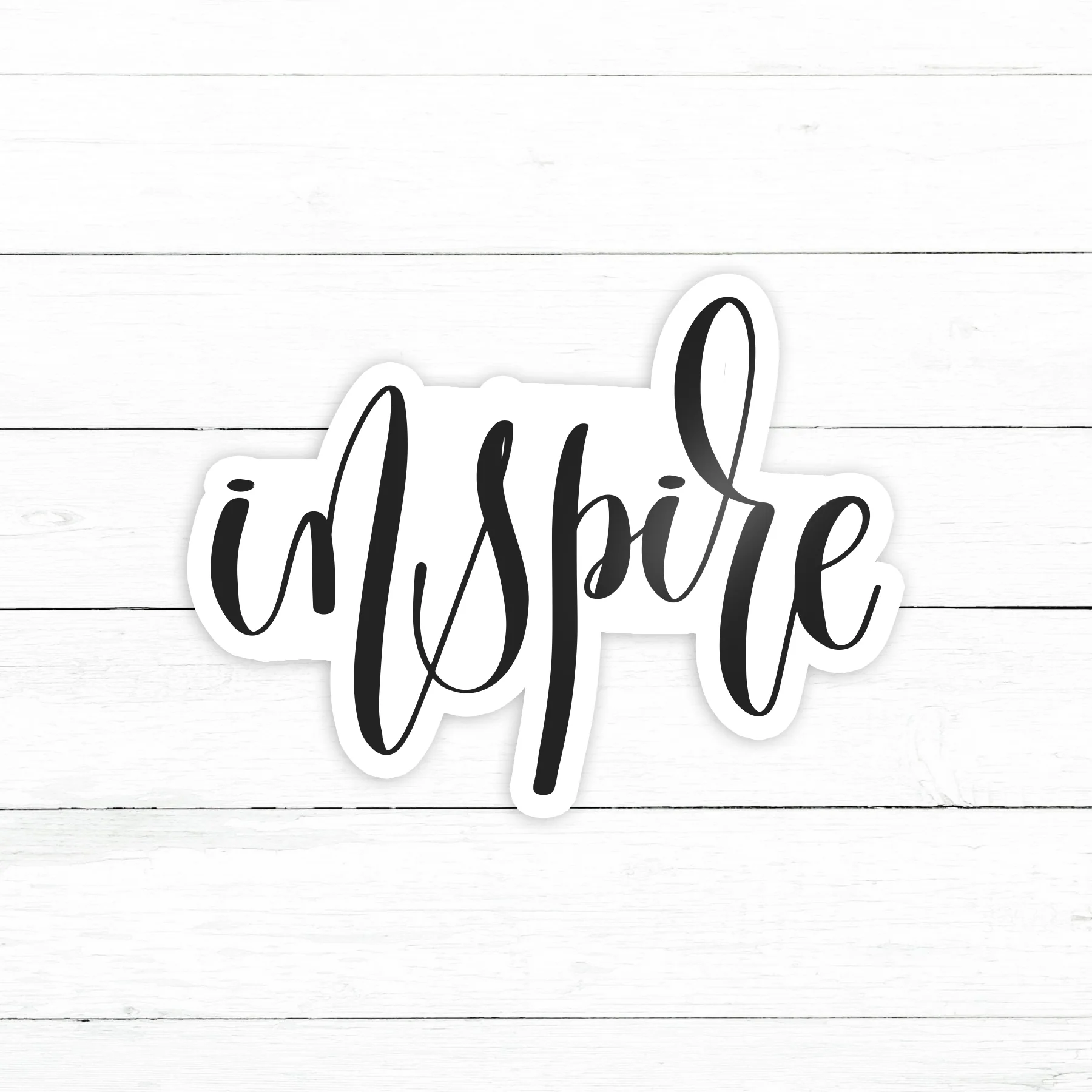 Inspire Sticker | Waterproof Vinyl Decal | 3in