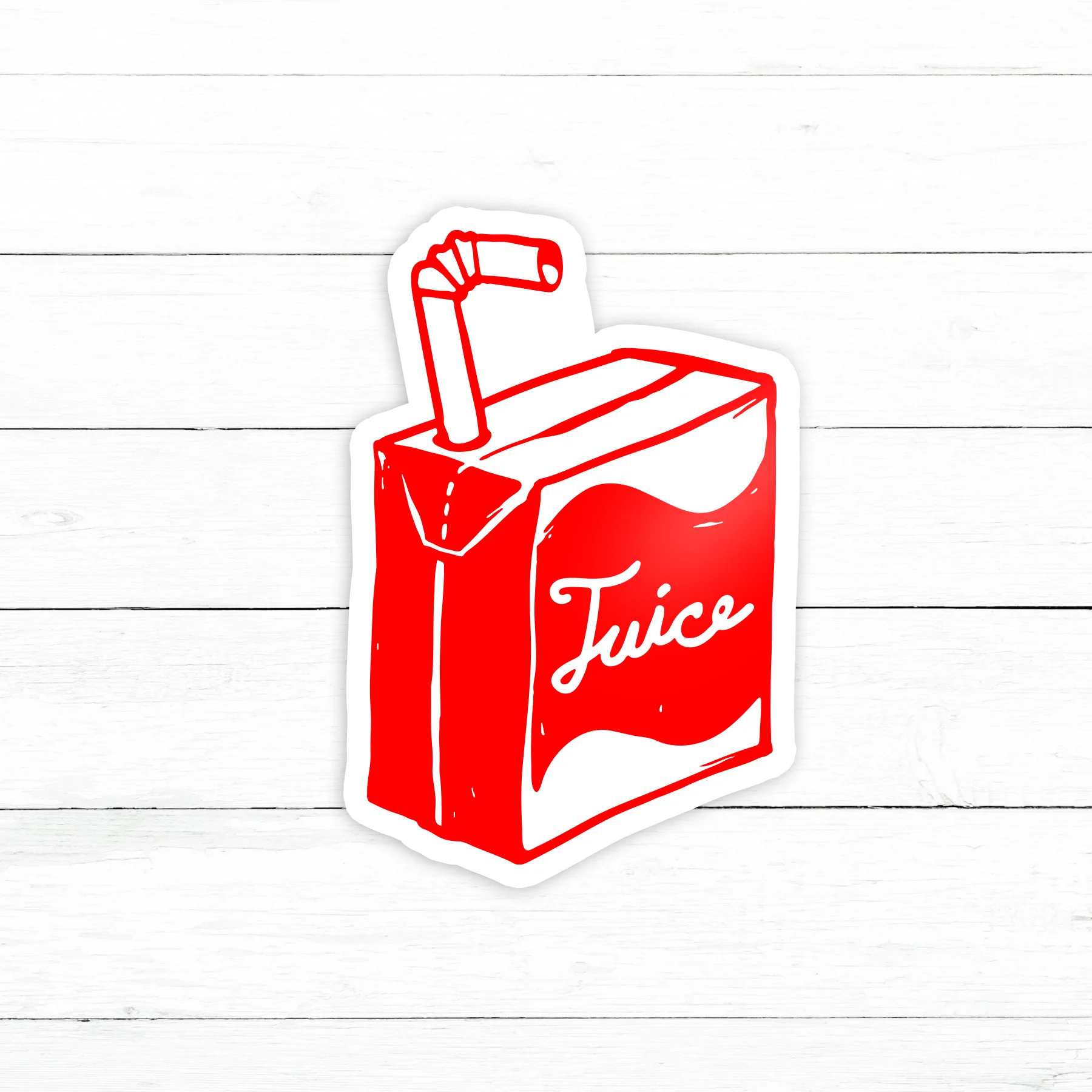Juice | Waterproof Vinyl Decal | 3in