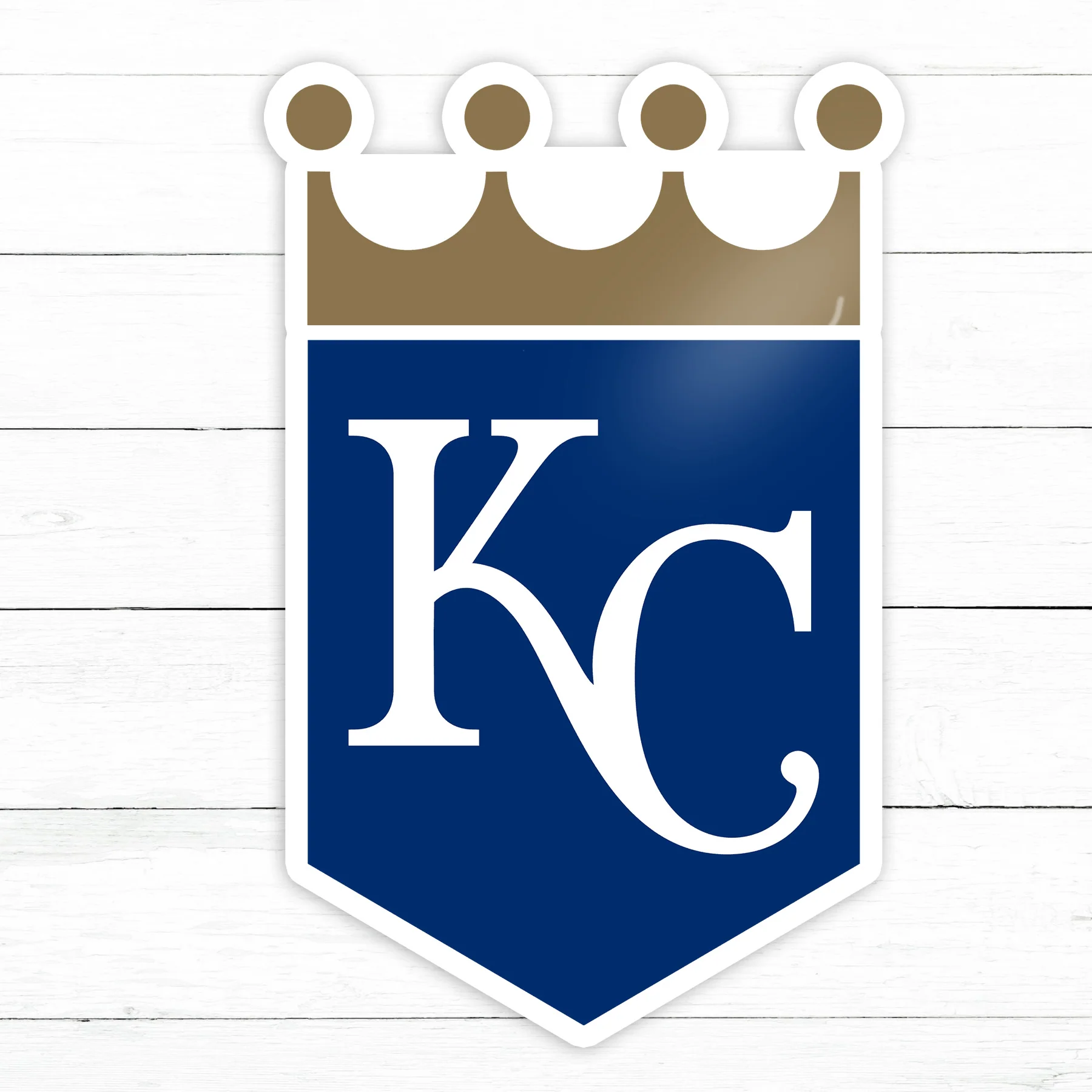 Kansas City Royals Sticker | Waterproof Vinyl Decal | 3in