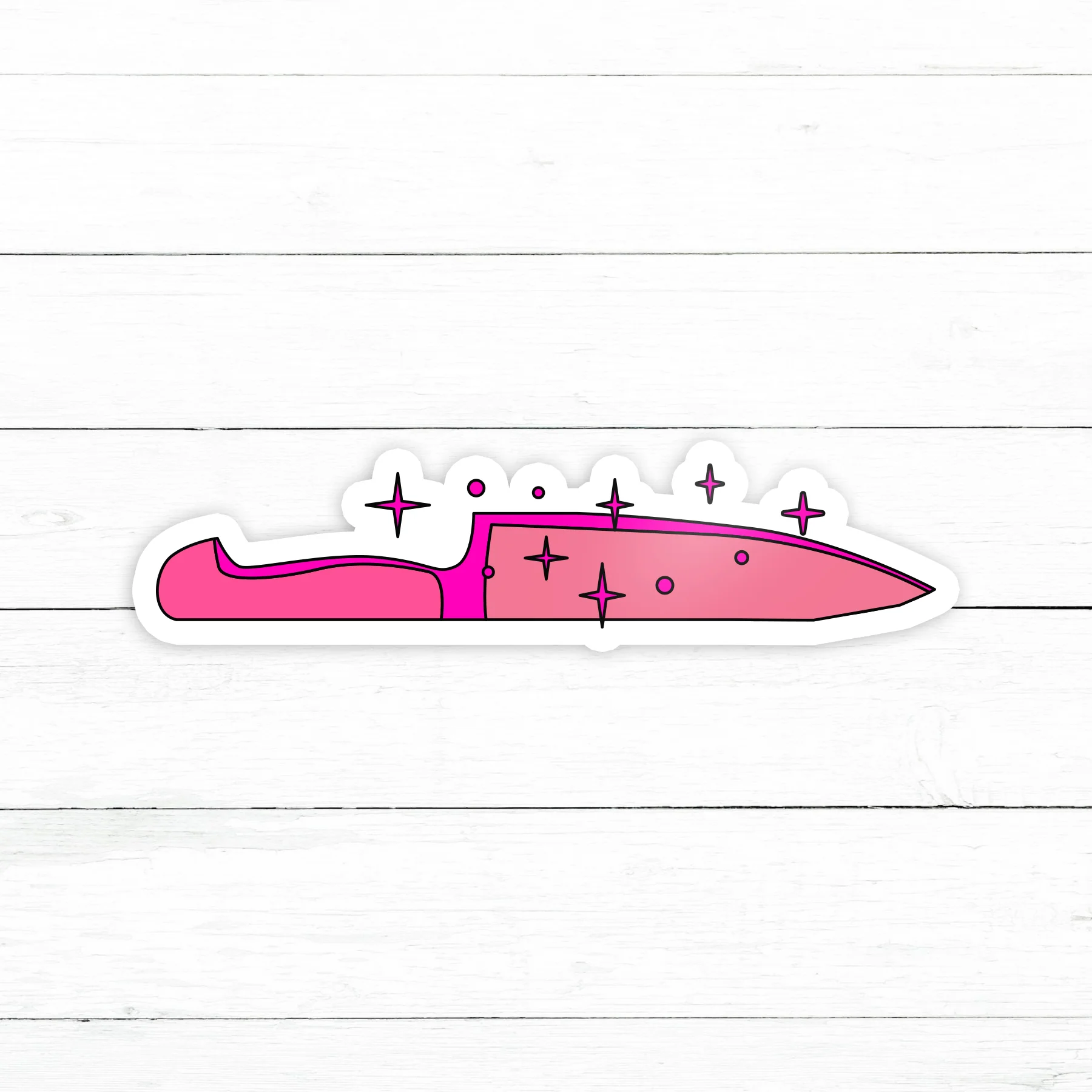 Knife Sticker | Waterproof Vinyl Decal | 3in