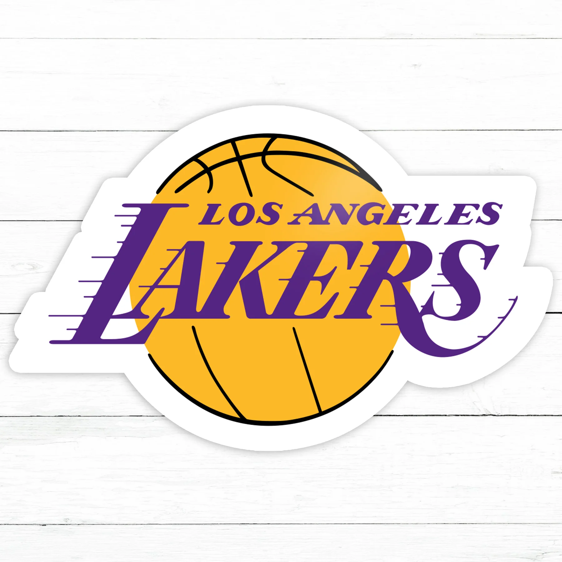 Los Angeles Lakers Sticker | Waterproof Vinyl Decal | 3in