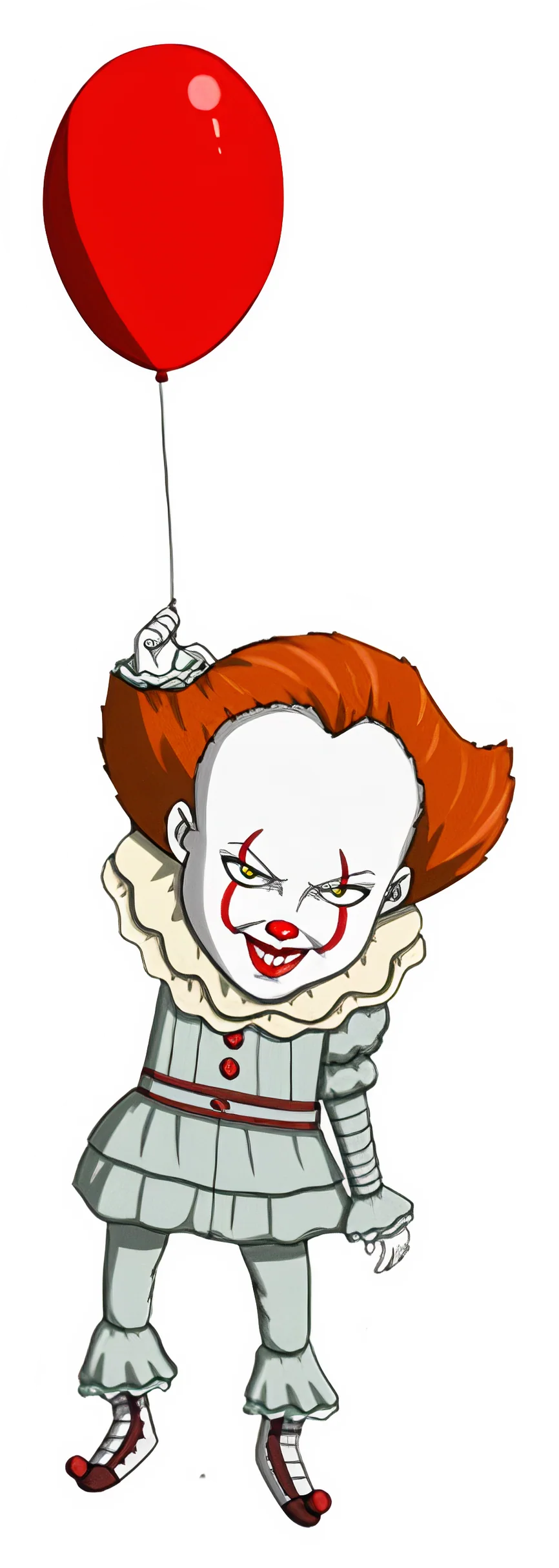 Pennywise the Clown Sticker It | Waterproof Vinyl Decal | 3in