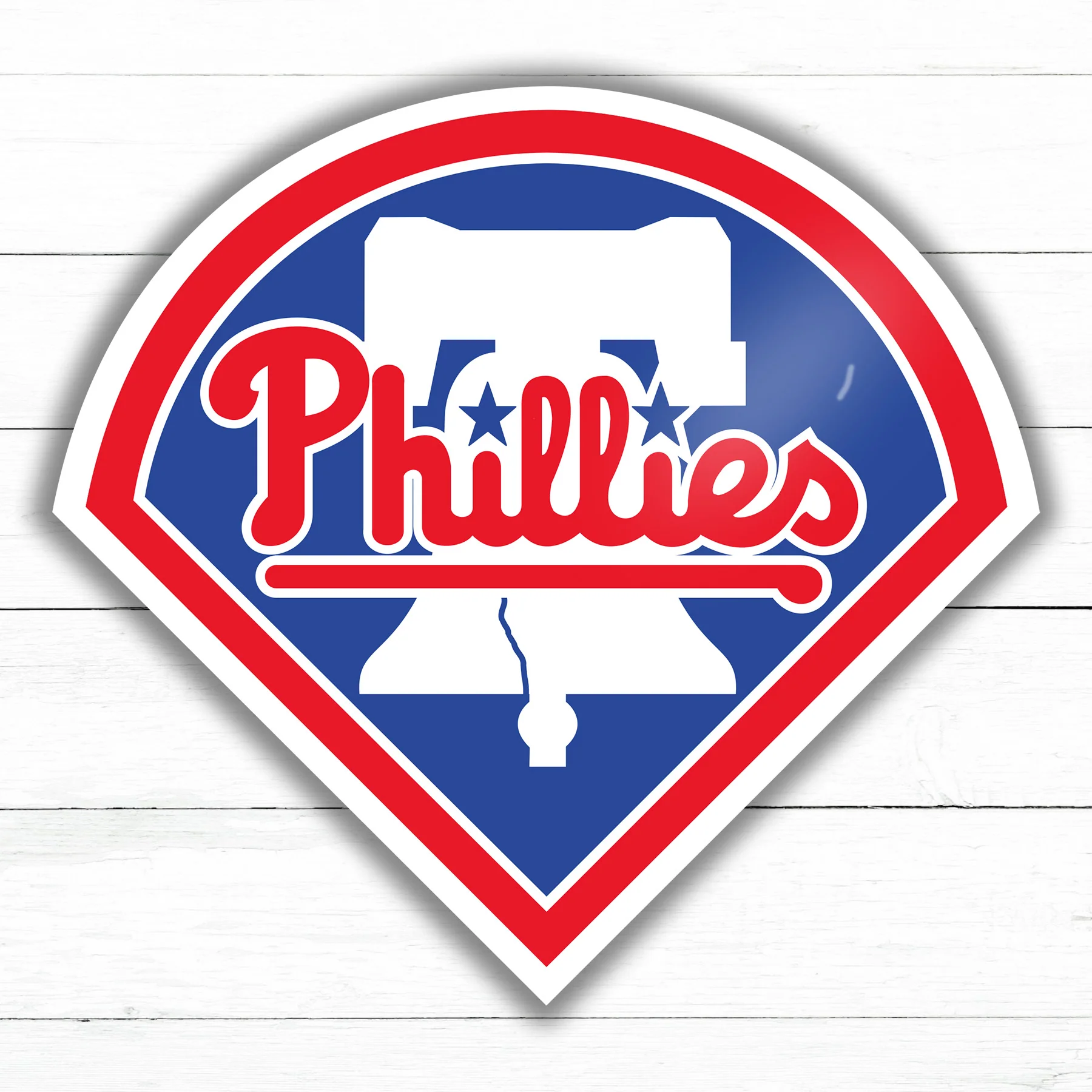 Philadelphia Phillies Sticker | Waterproof Vinyl Decal | 3in