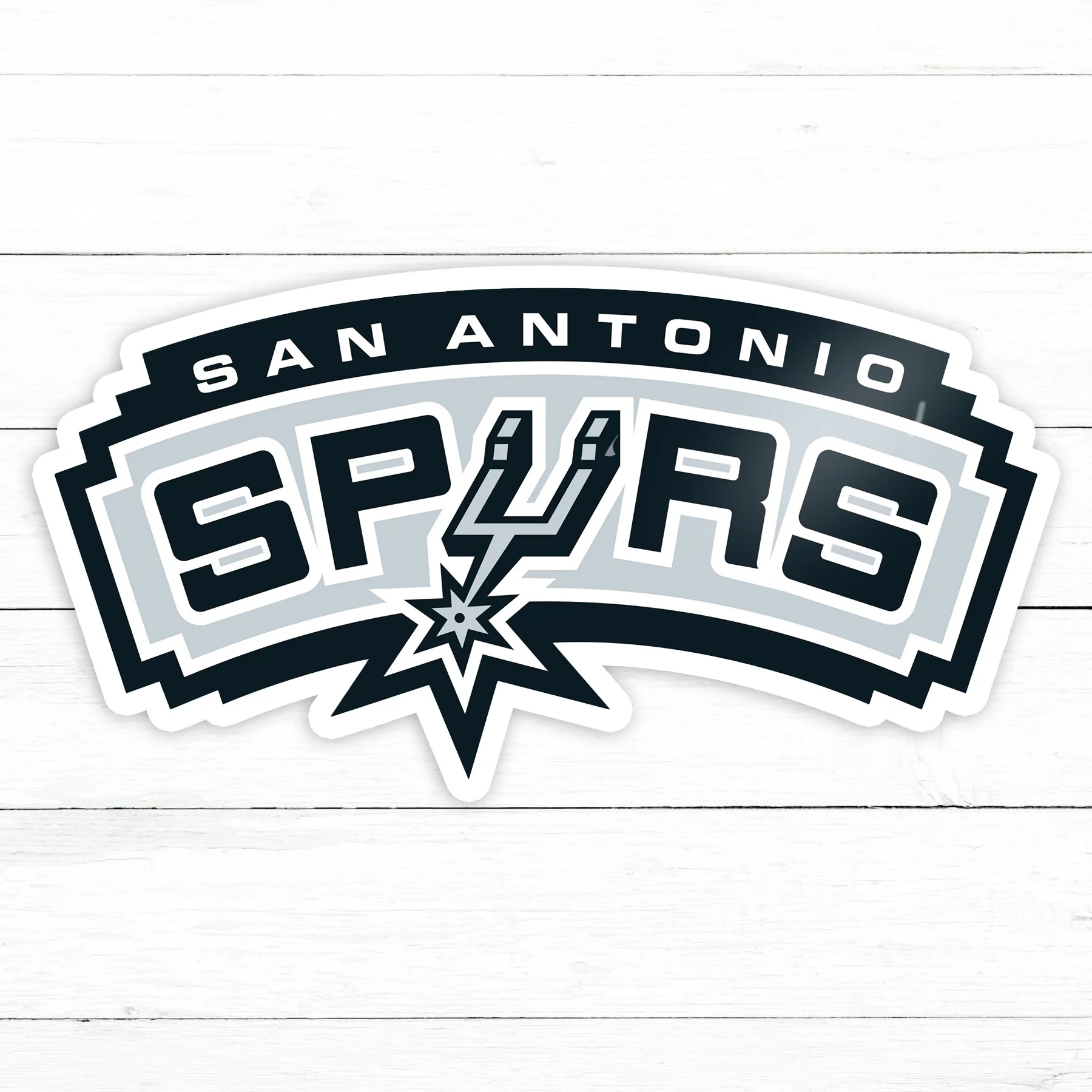 San Antonio Spurs | Waterproof Vinyl Decal | 3in