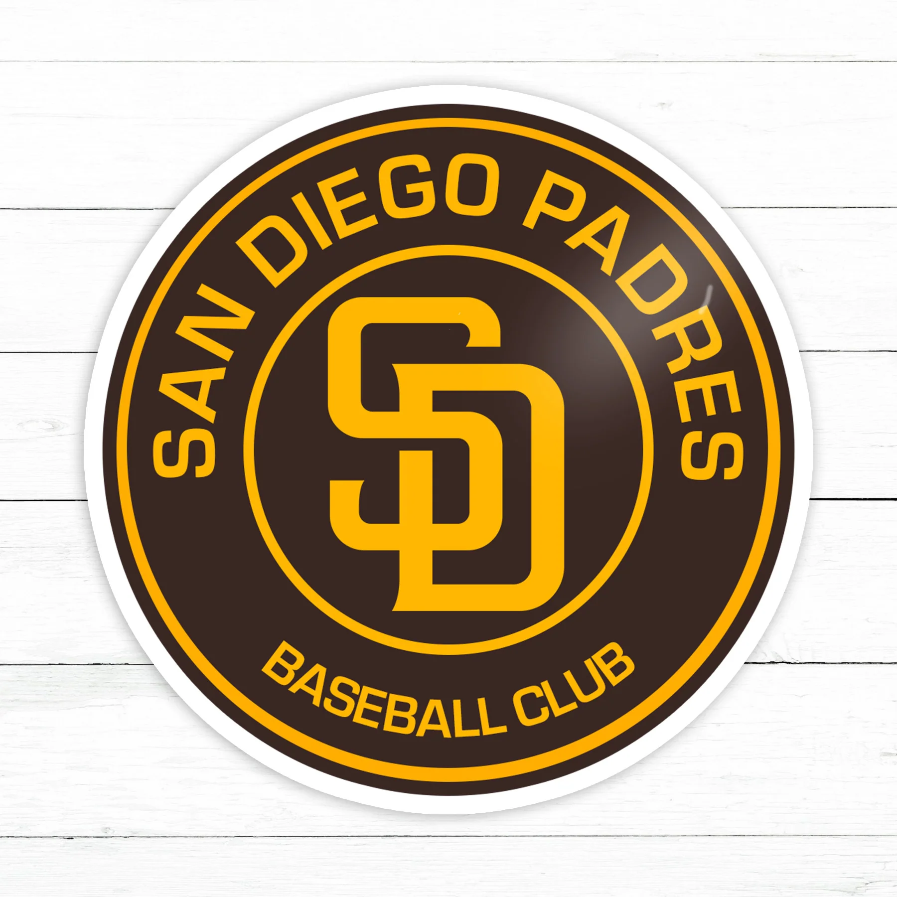 San Diego Padres Sticker | Waterproof Vinyl Decal | 3in