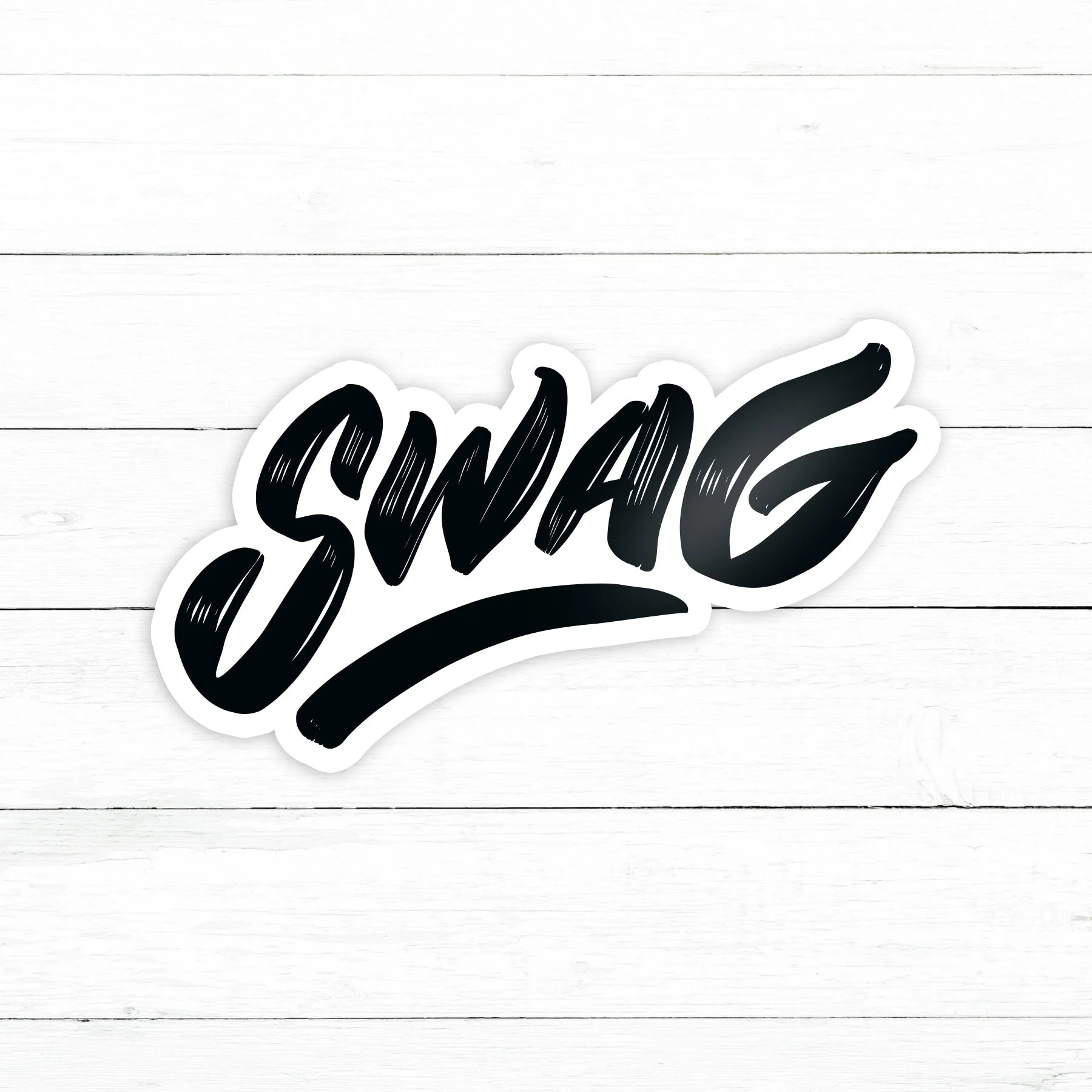 Swag Sticker | Waterproof Vinyl Decal | 3in