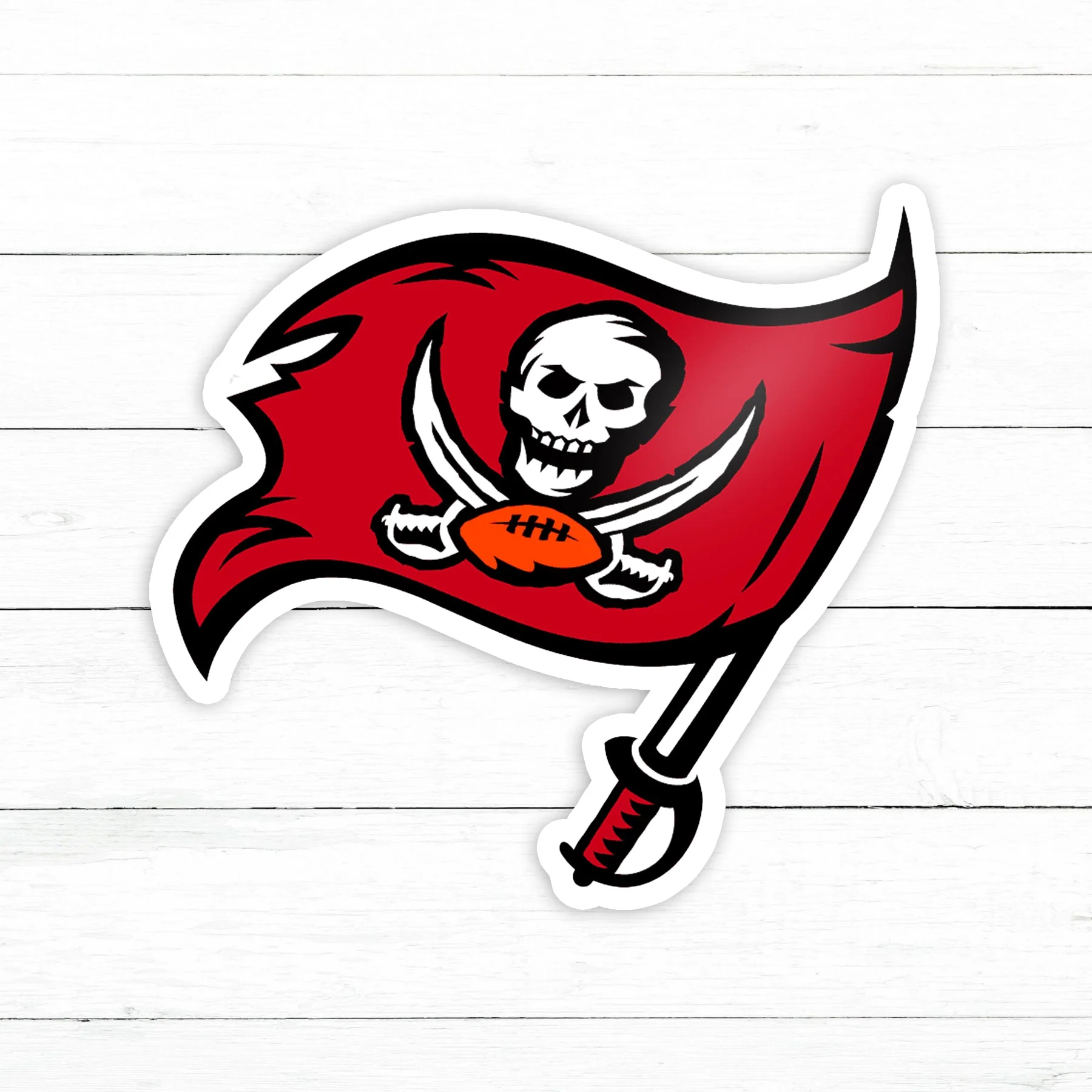 Tampa Bay Buccaneers Sticker | Waterproof Vinyl Decal | 3in