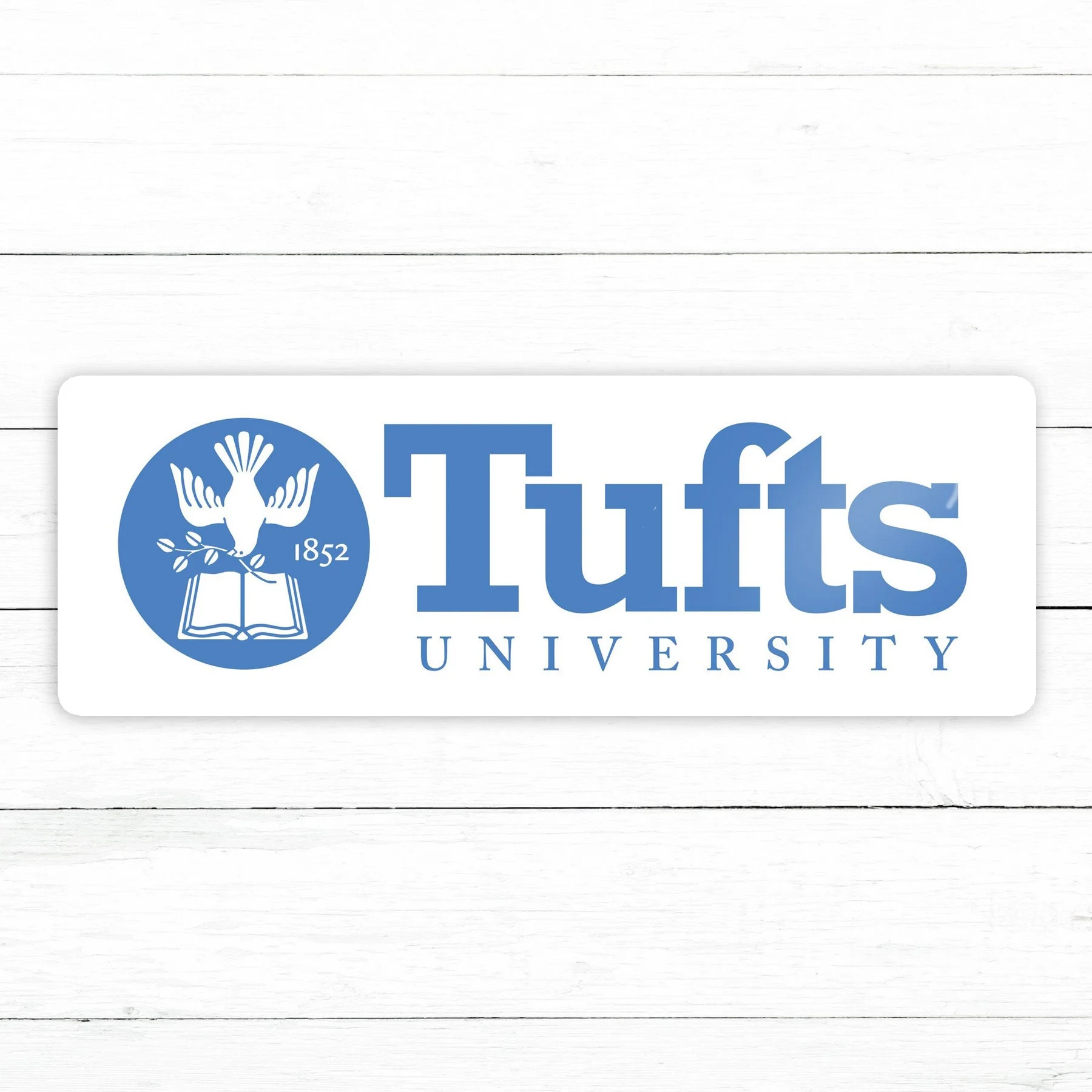 Tufts University Sticker | Waterproof Vinyl Decal | 3in