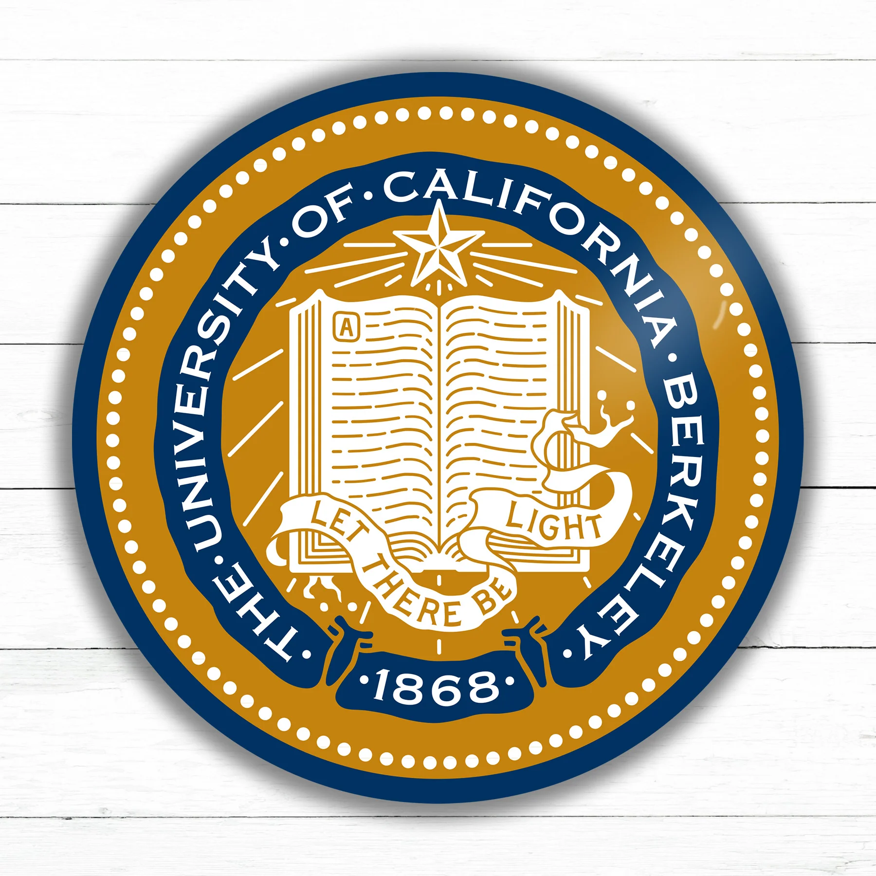 UC Berkeley | Waterproof Vinyl Decal | 3in