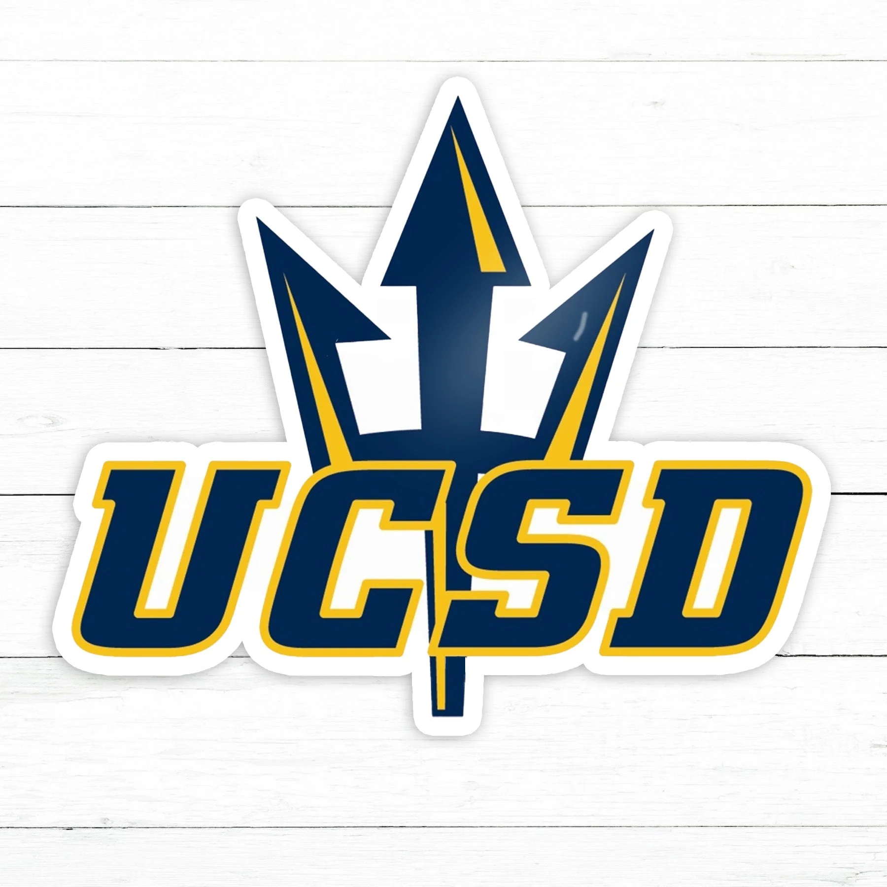 University of California San Diego Sticker | Waterproof Vinyl Decal | 3in