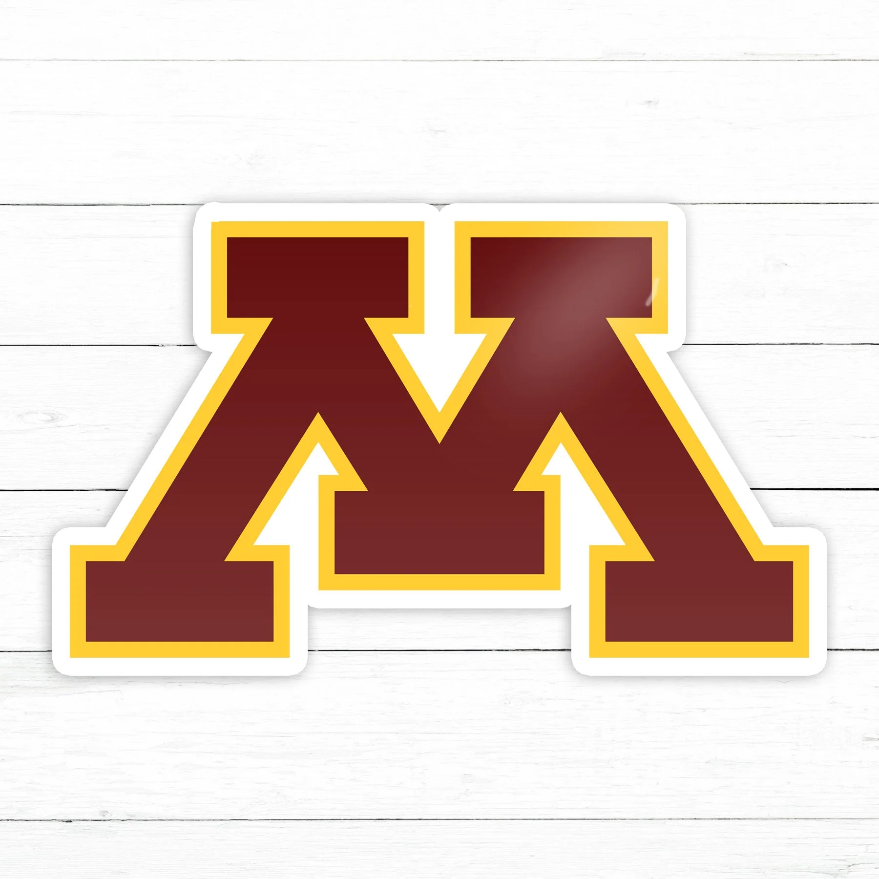 University of Minnesota Sticker | Waterproof Vinyl Decal | 3in