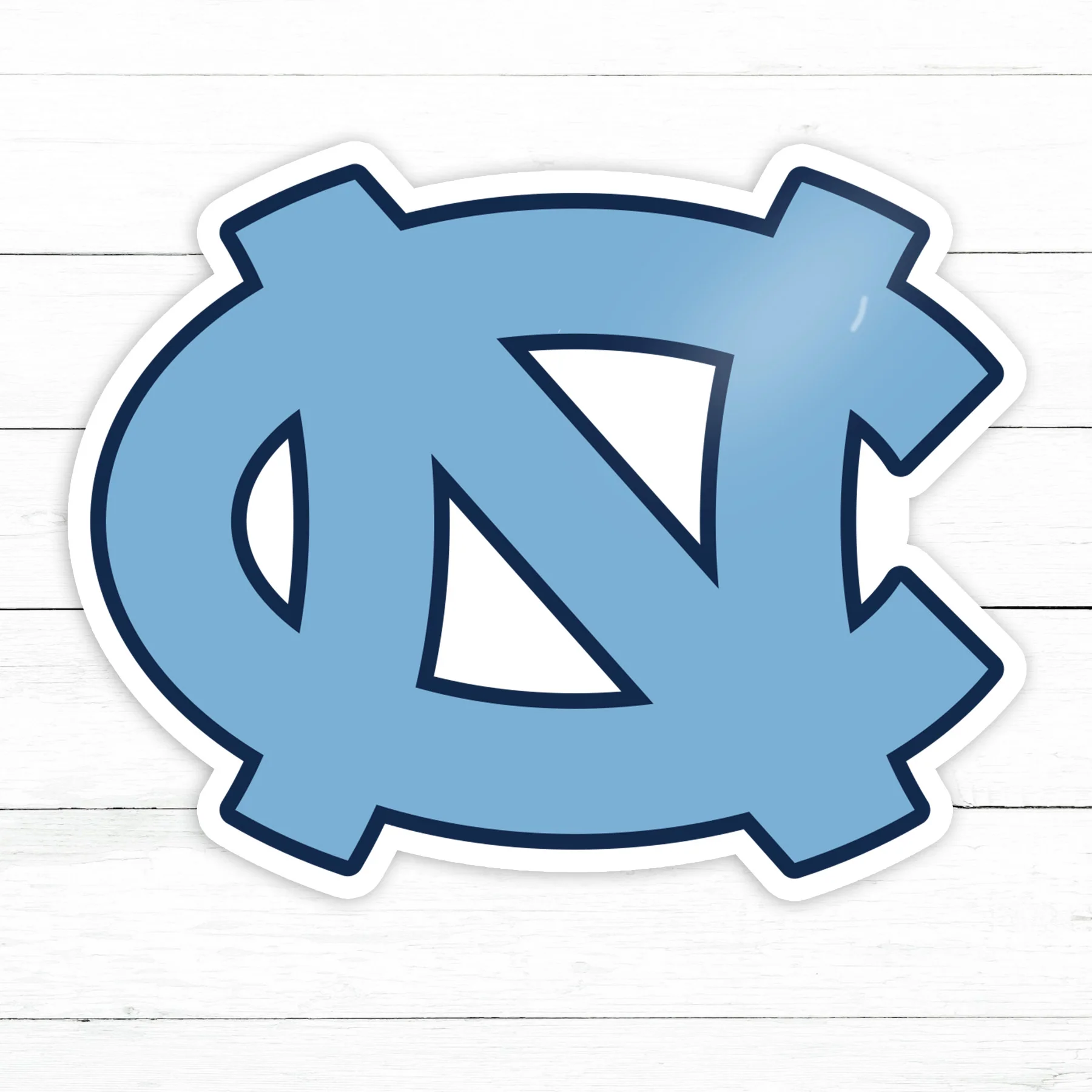 University of North Carolina Sticker | Waterproof Vinyl Decal | 3in