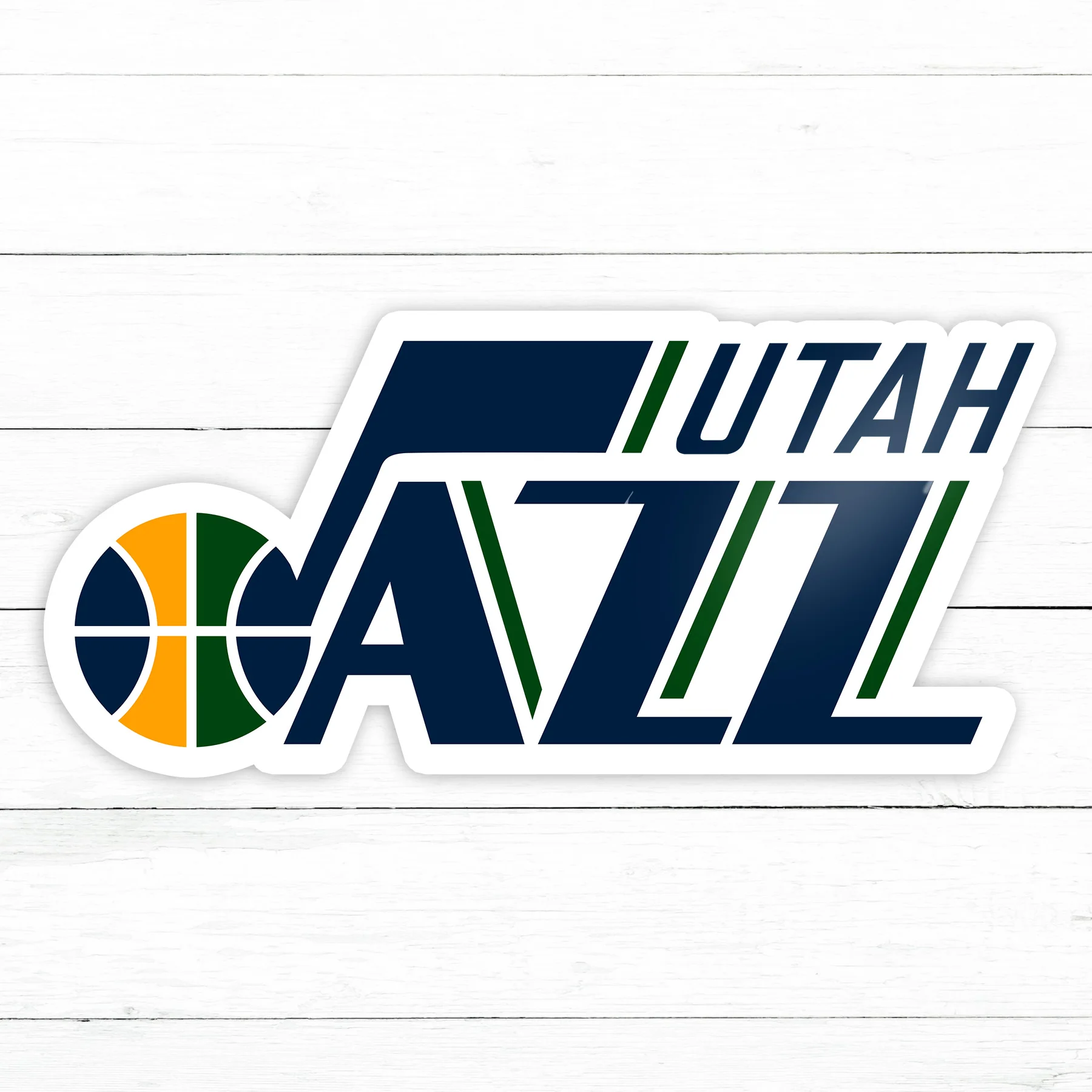 Utah Jazz Sticker | Waterproof Vinyl Decal | 3in