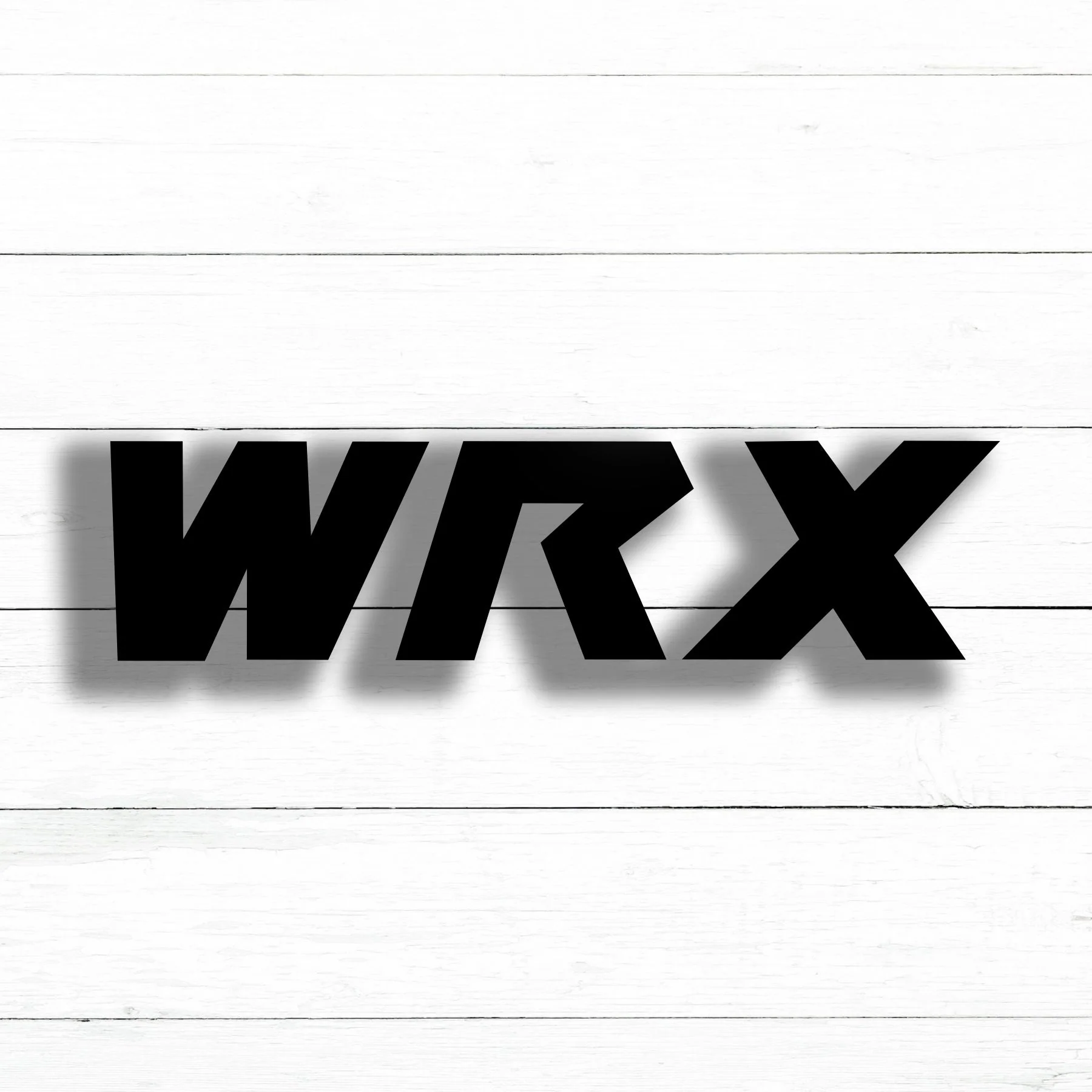 WRX Transfer Sticker | Waterproof Vinyl Decal | 6in